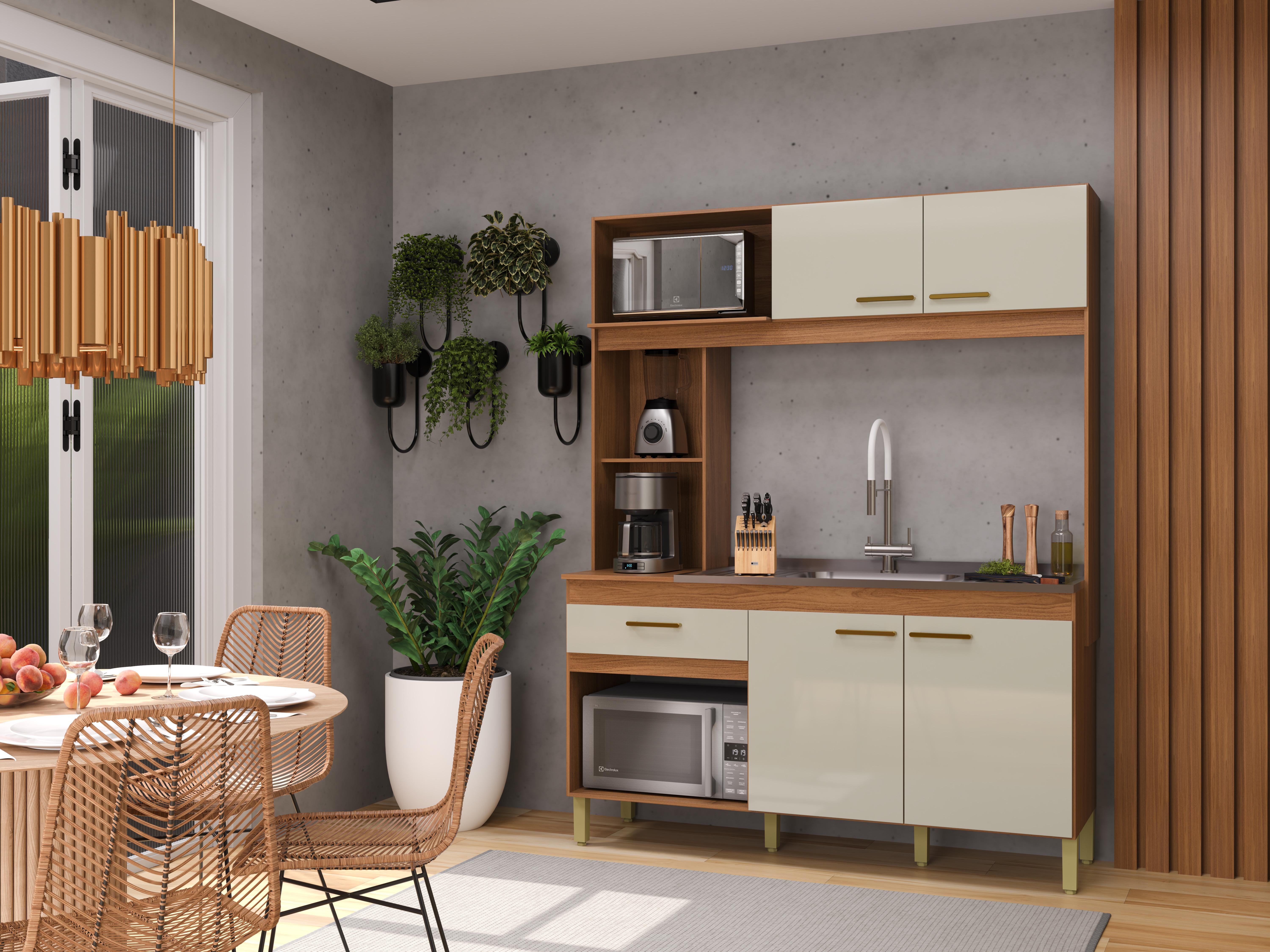 COZINHA INDEKES ENNE A:206XL160XP:053 - FREIJO OFF WHITE