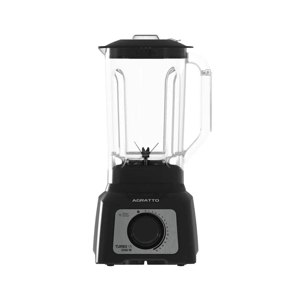 LIQUIDIFICADOR AGRATTO TURBO 15 CRISTAL 3,2L 200W 220V