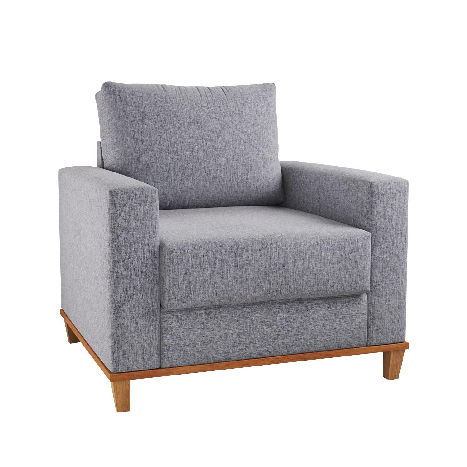 POLTRONA VIERO PRADA - LINHO INOX