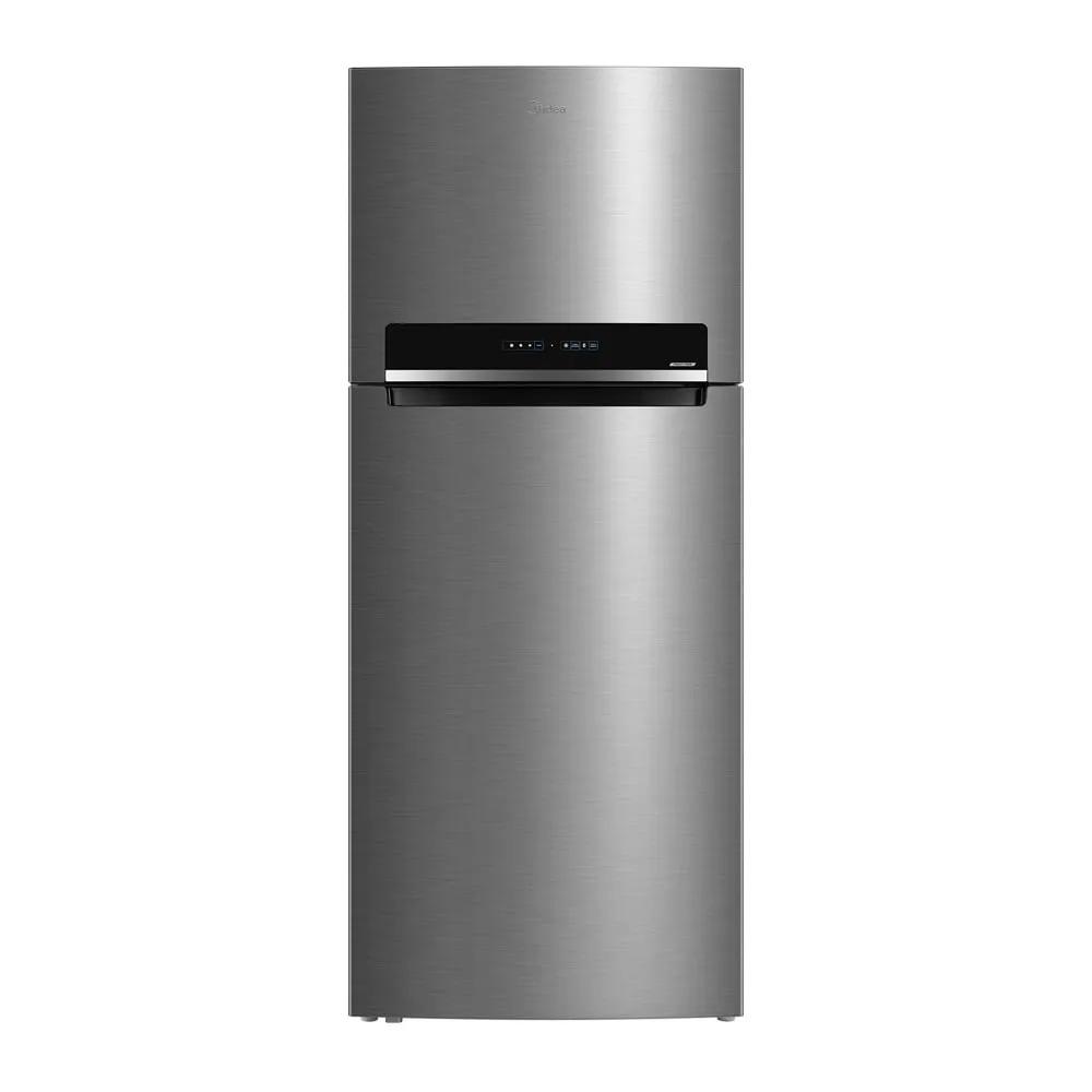 GELADEIRA FROST FREE DUPLEX 473L INVERTER INOX MIDEA BIVOLT