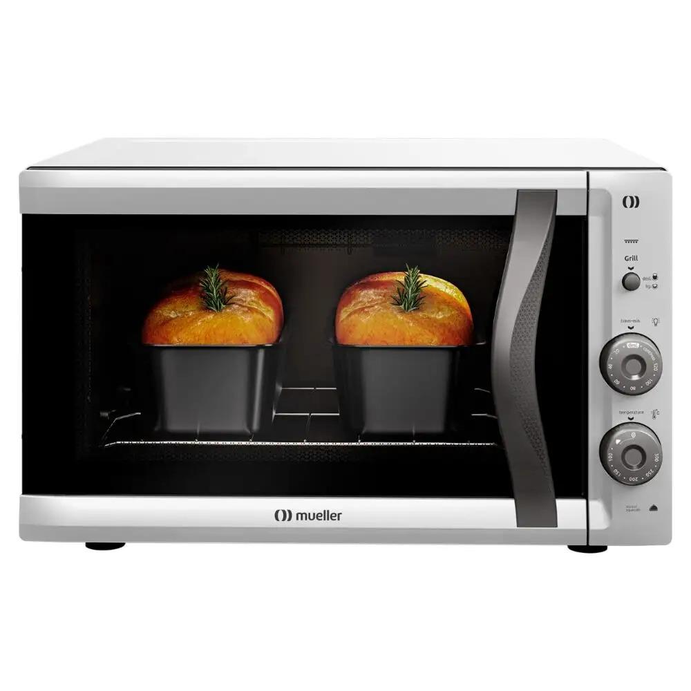 FORNO ELÉTRICO DE BANCADA MUELLER 50L MFB50F BRANCO  220V REF610003746