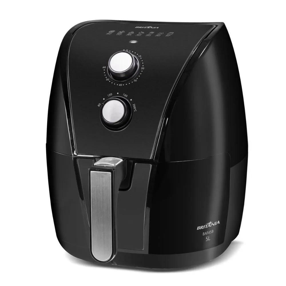 FRITADEIRA AIR FRYER BRITÂNIA 5 LITROS CESTO QUADRADO REDSTONE 1500W 220V