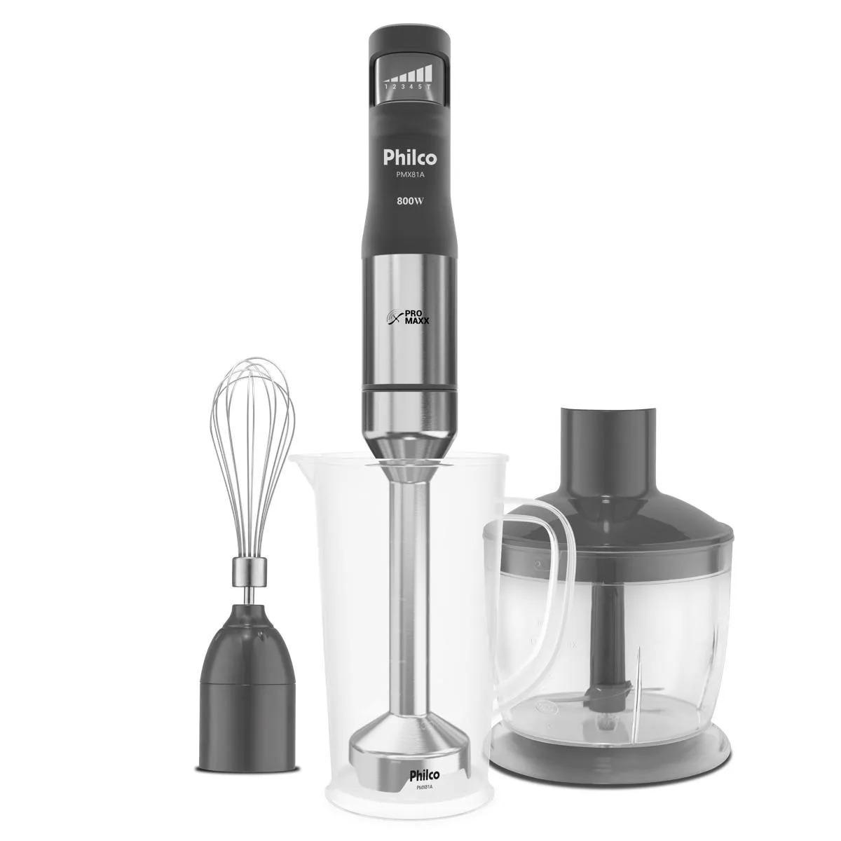 MIXER PHILCO 800W 3 EM 1 VELOCITY PRO CONTROL PMX81A