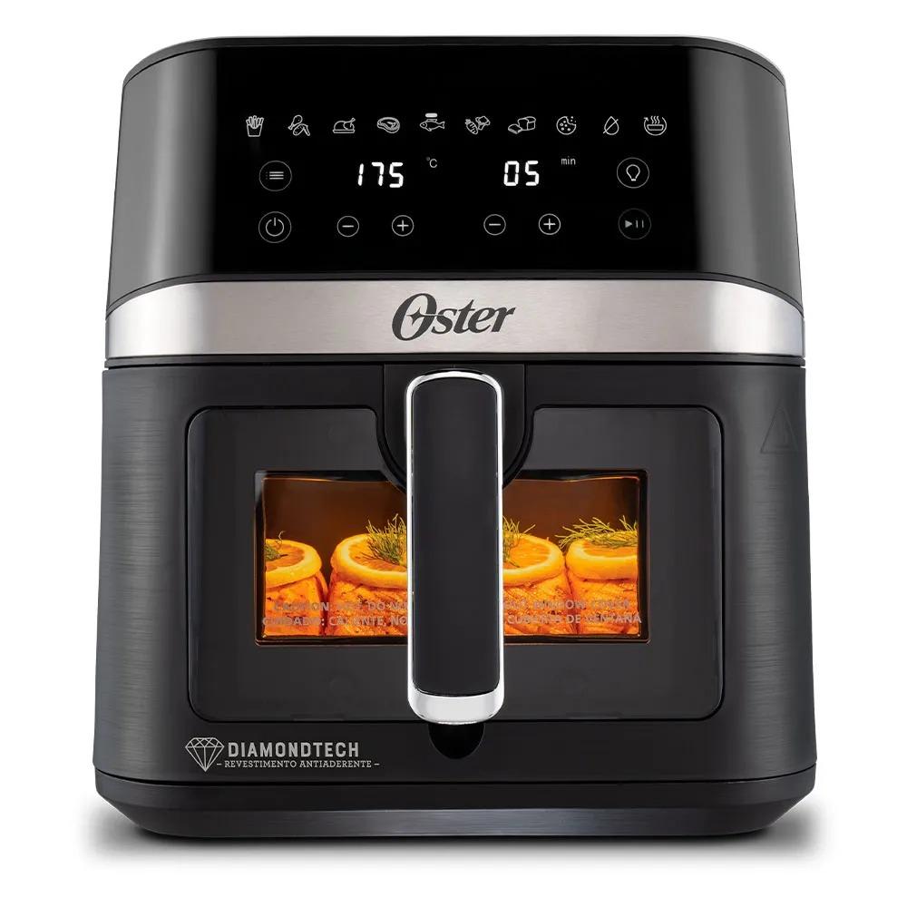 FRITADEIRA DIAMONDTECH OSTER 6L COM VISOR TRANSPARENTE 220V  CKSTAF60WDDF-057