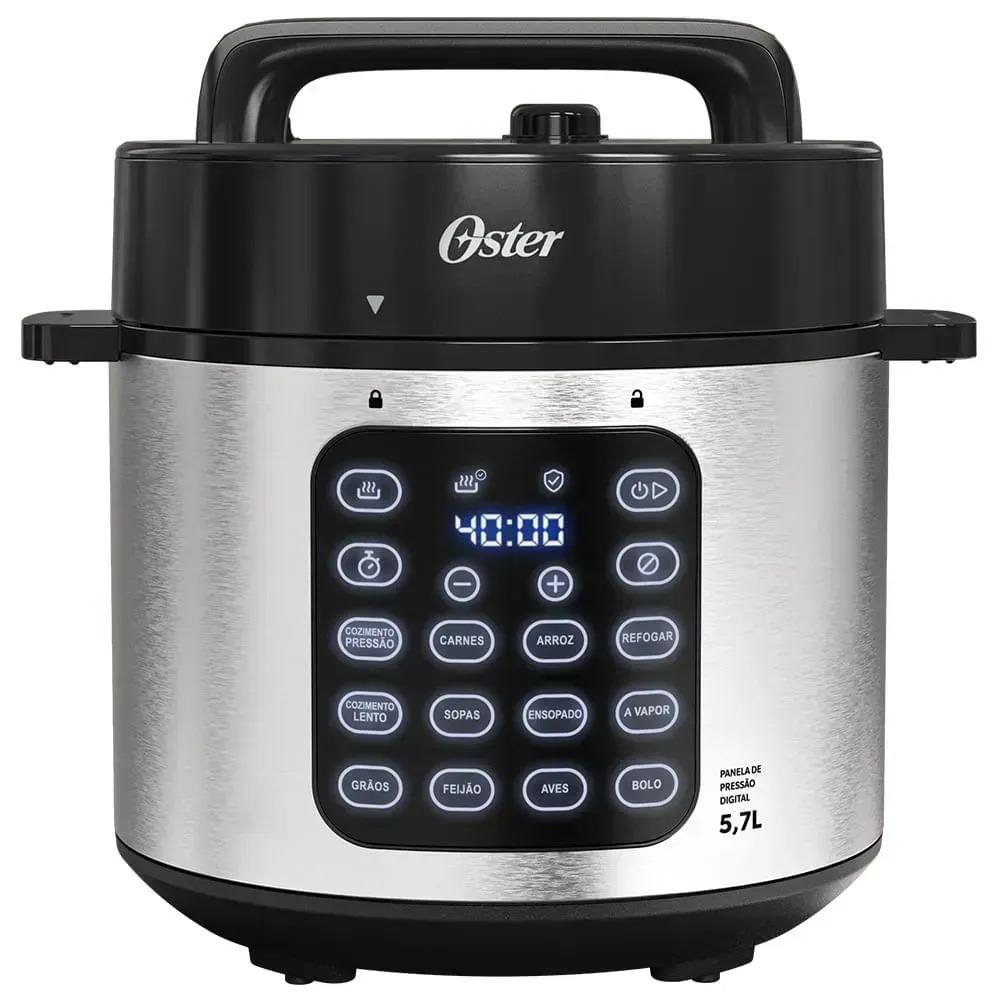 PANELA DE PRESSÃO OSTER ELÉTRICA DIGITAL 5,7L