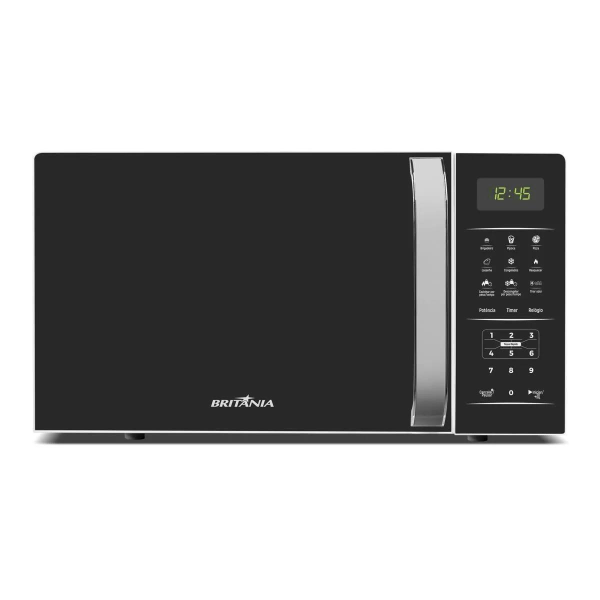 MICRO-ONDAS BRITÂNIA 20L PINTURA LIMPA FÁCIL